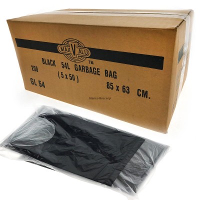 Black Heavy Duty 54L Garbage Bag 50pcs